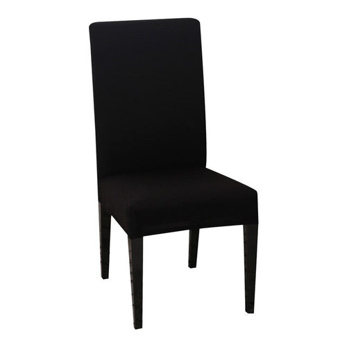 1/2/4/6PCS Solid Color Chair Cover Spandex