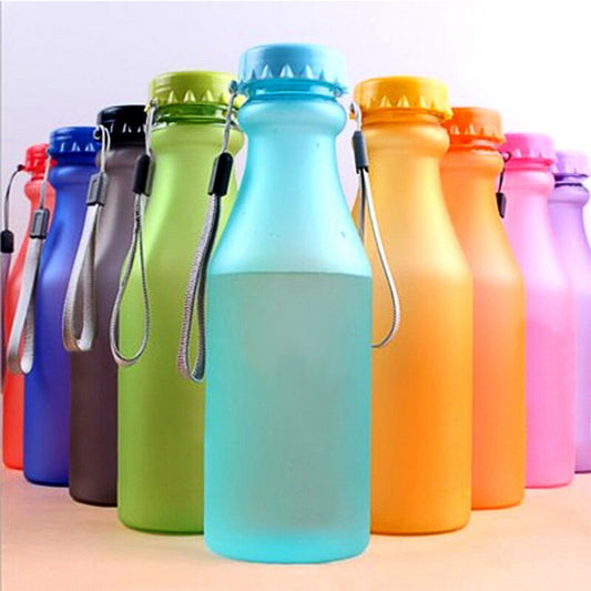 IVYSHION 550ml Plastic Sports Bottles For Water